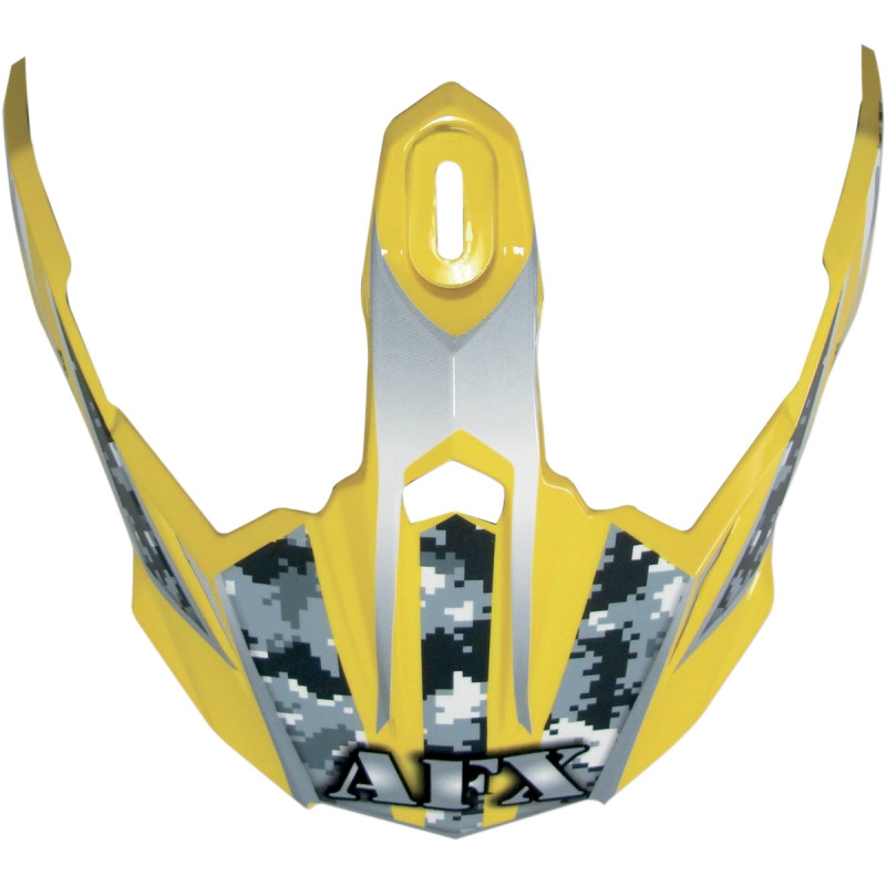 Peak for FX-39 and FX-39DS Dual Sport Helmets - Urban Yellow