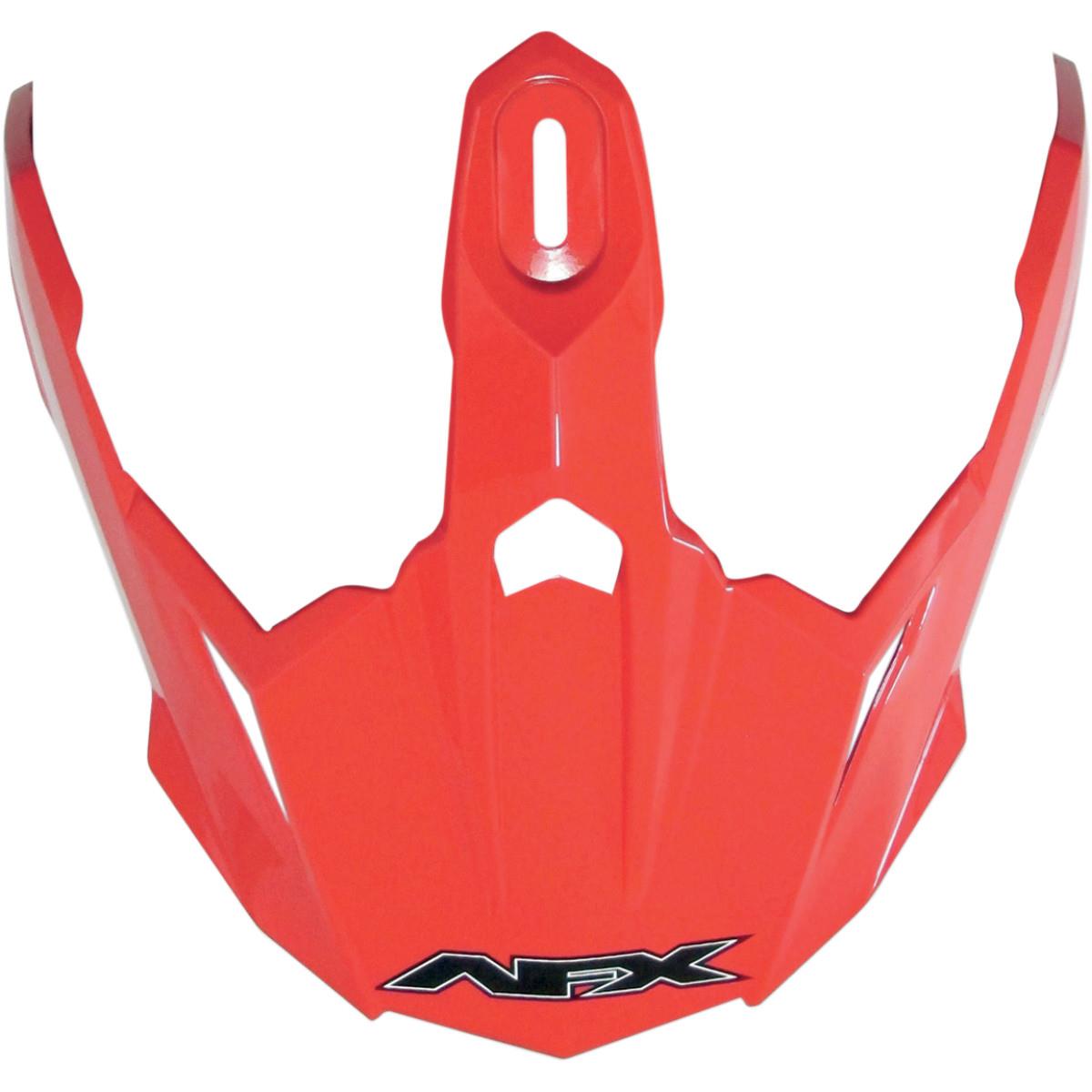 Peak with Screws for FX-39DS Dual Sport Helmets - Red