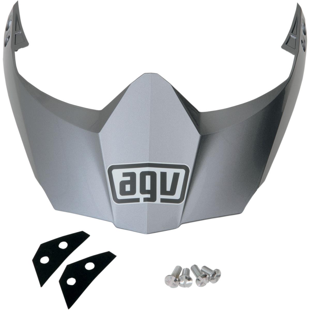 Visor for AX-8 Dual Sport/EVO Helmets - Titanium Gray