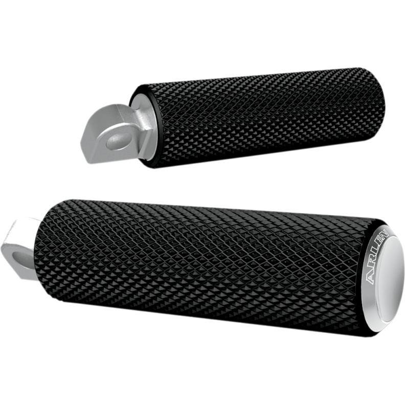 Fusion Footpegs - Knurled - Chrome