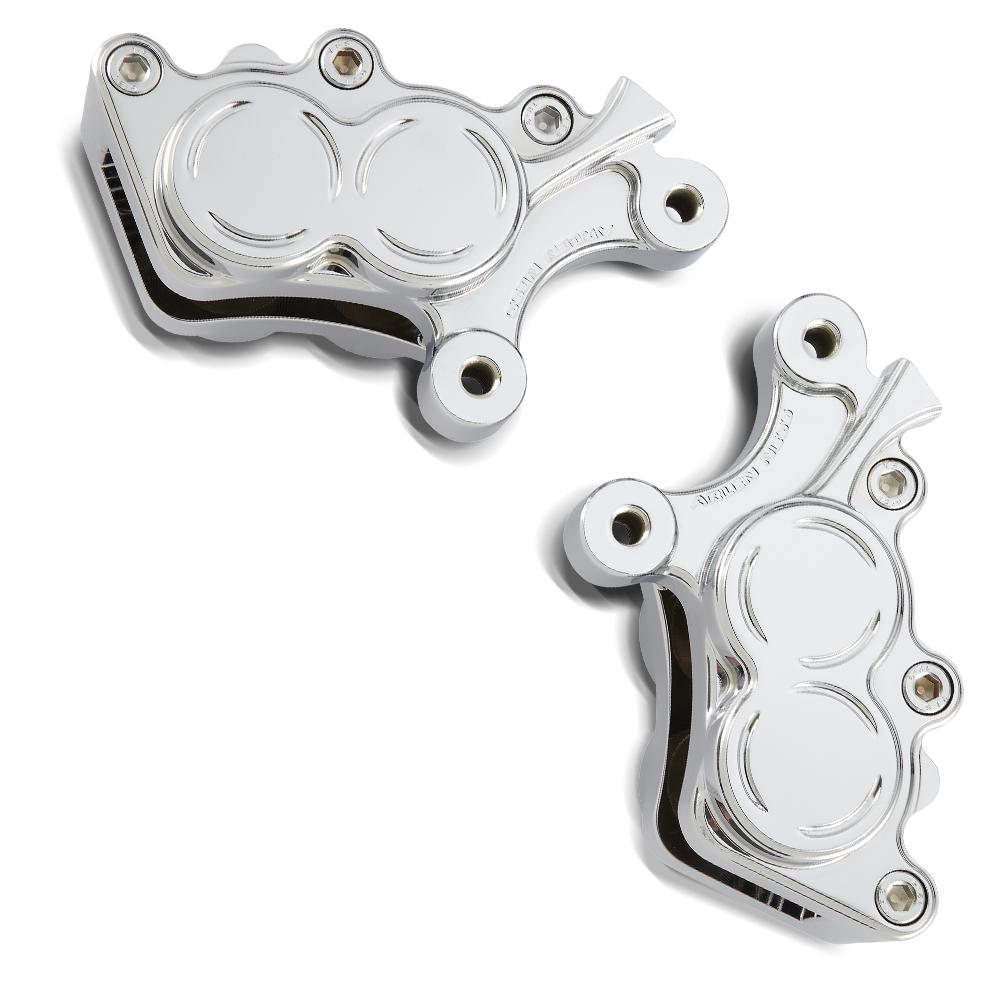 Brake Caliper Housing - Front Left - Chrome