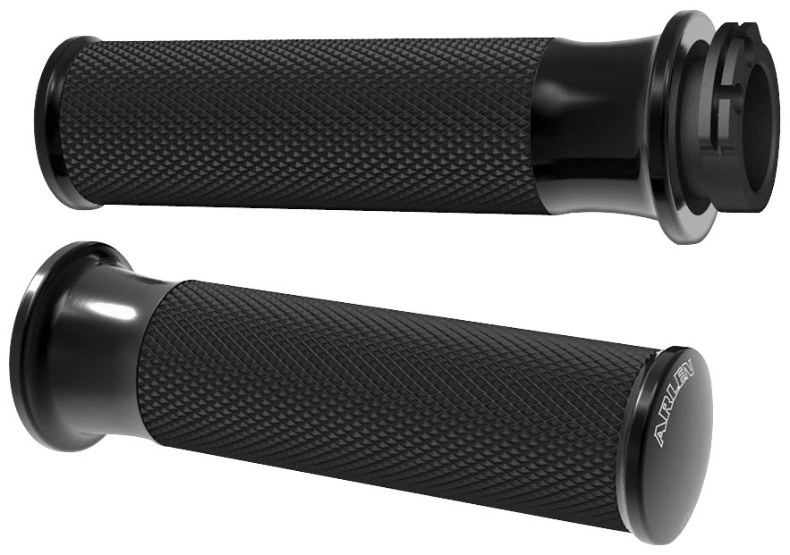 Fusion Series Grips - Smooth - Black