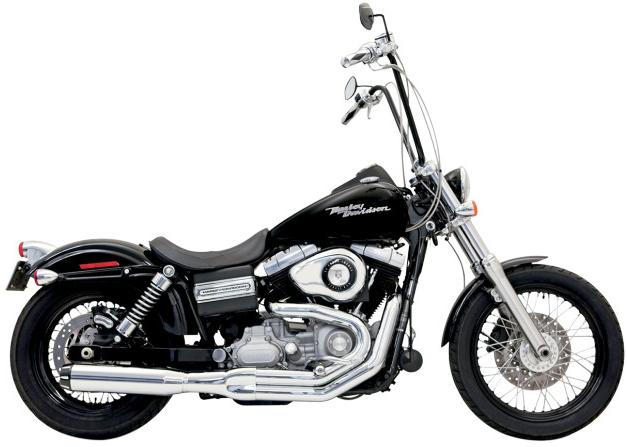 Road Rage II B1 Power Exhaust System with Heat Shields - Chrome with Black End Cap