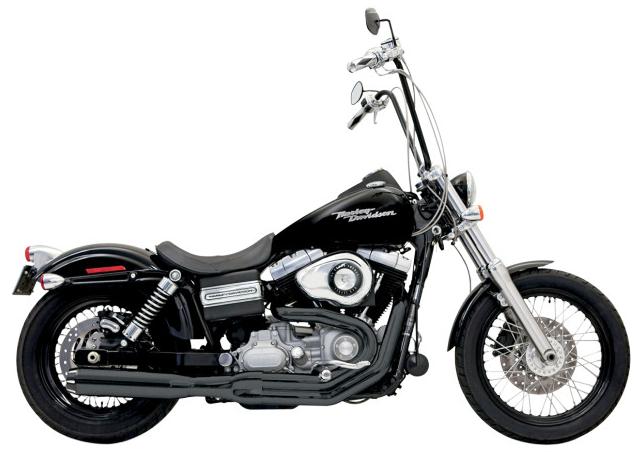 Road Rage II B1 Power Exhaust System with Heat Shields - Black Ceramic with Black End Cap