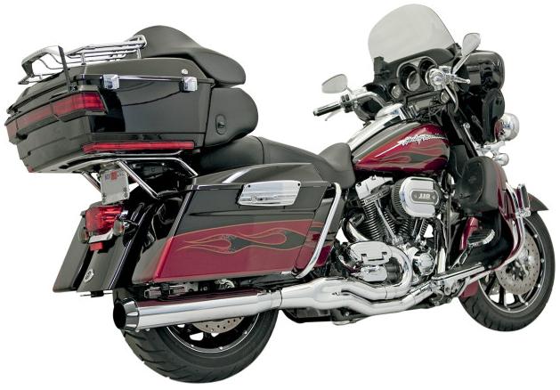 B4 Straight Exhaust System - Chrome