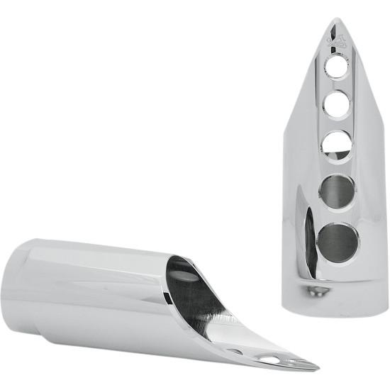 Extended Fork Boots - Chrome Plated