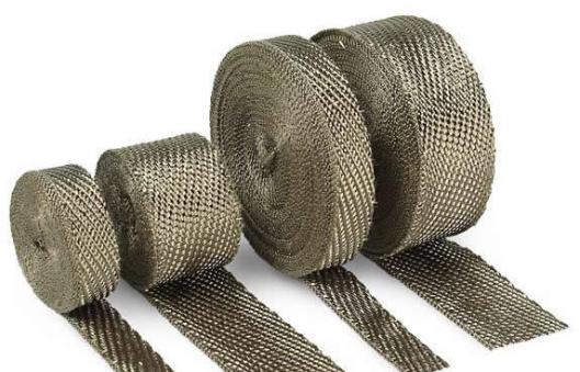 Exhaust Pipe Wrap - 2in. x 100ft. - Metallic