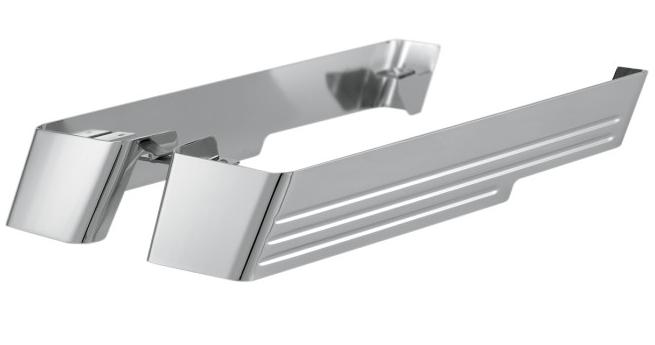 Billet Saddlebag Extensions without Cutout - Chrome