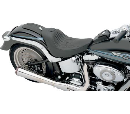 Solo Seat with Optional EZ Glide Backrest System - Flame Stitch