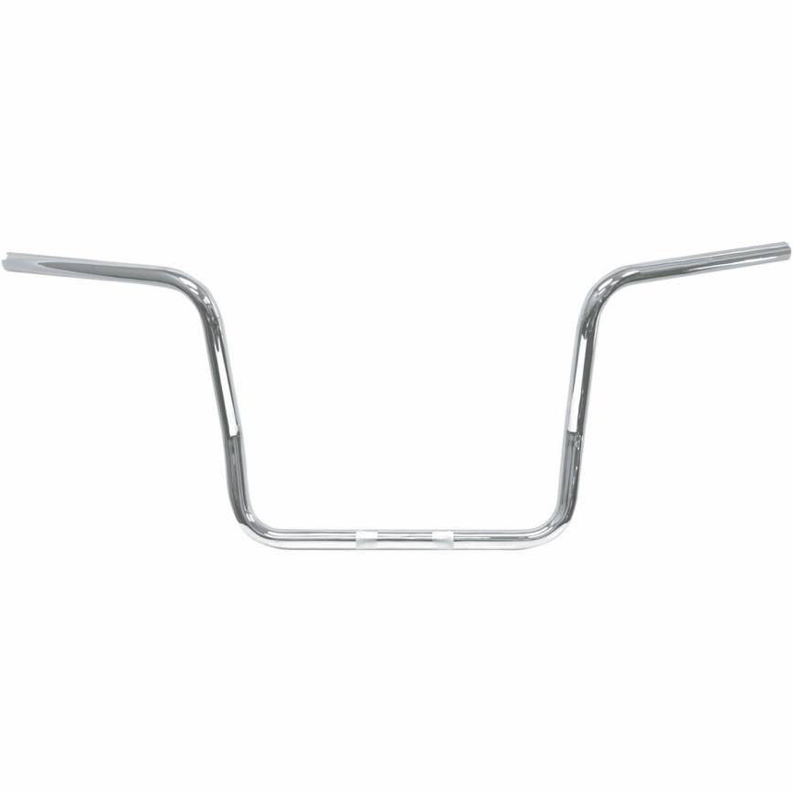 1in. Touring Ape Hanger Handlebar (Knurled) - 13in. - Chrome