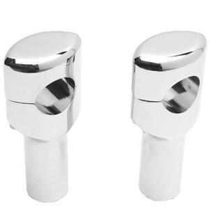 1-1/2in. Big Buffalo Risers - 5-1/2in.with 1in. pullback - Chrome