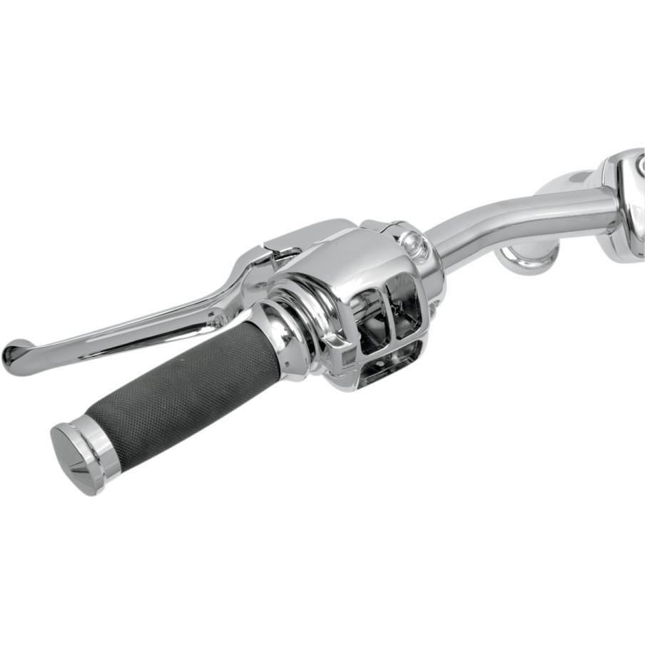 Chrome Handlebar Control Kit with Mechanical Clutch without Switch