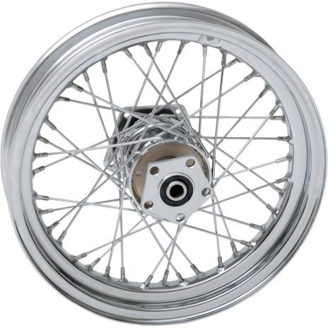 Laced Chrome 40 Spoke 16x3 Rear Wheel