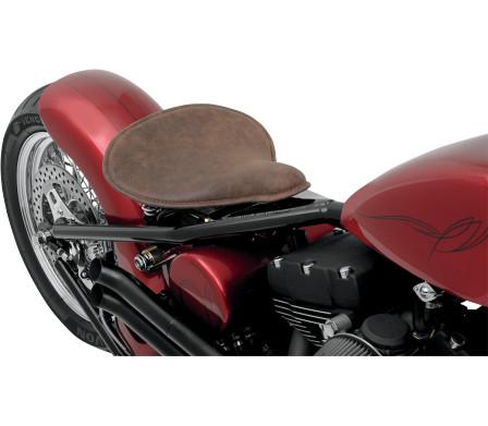 Large Low Profile Spring Solo Seat - Brown