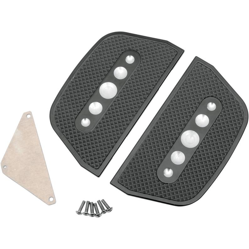 Passenger Floorboard Inserts - Chrome