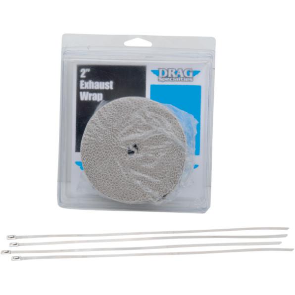 Exhaust Heat Wrap Kit - 2in. - Tan