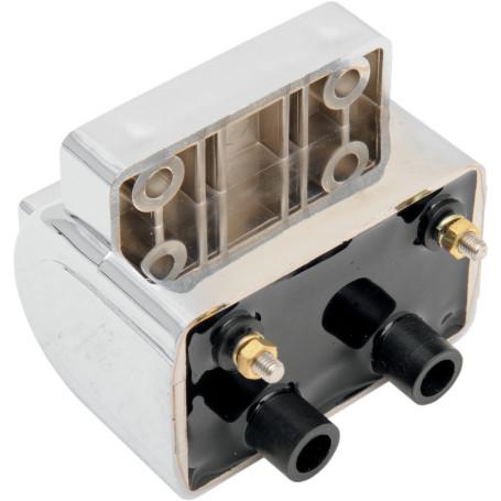 Dual Fire Points Ignition Coil - 5 OHM - Chrome
