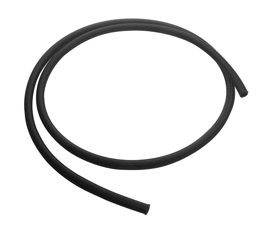 210 Black Braided Oil Hose - 12ft.