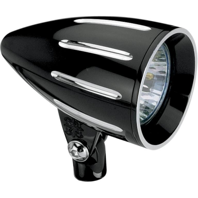 2in. Spotlights - Revolver  Rocket - Black