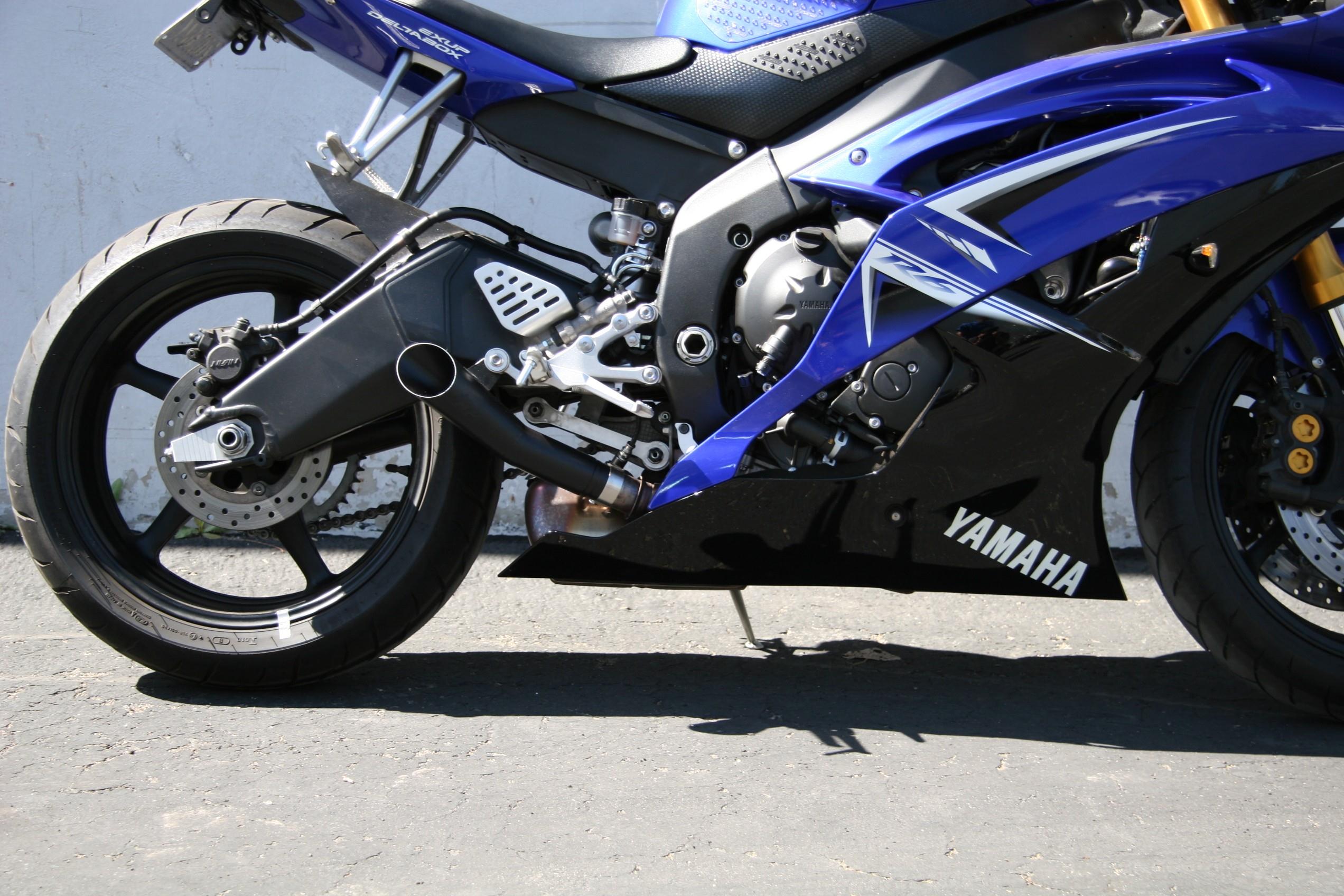 GP1 Slip-On - Black Ceramic-Coated Stainless Steel Tubing - No Muffler