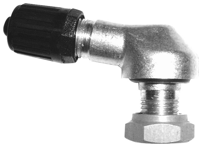 Valve Stem - 10mm - 90deg. Angle - Black