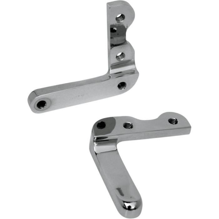 Front Fender Mounting Blocks - Chrome