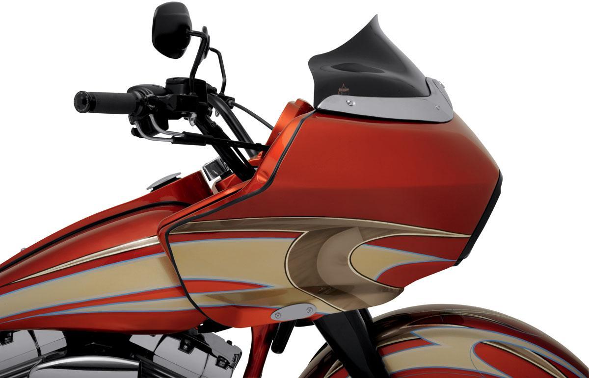 12in. Flare Windshield - Dark Smoke