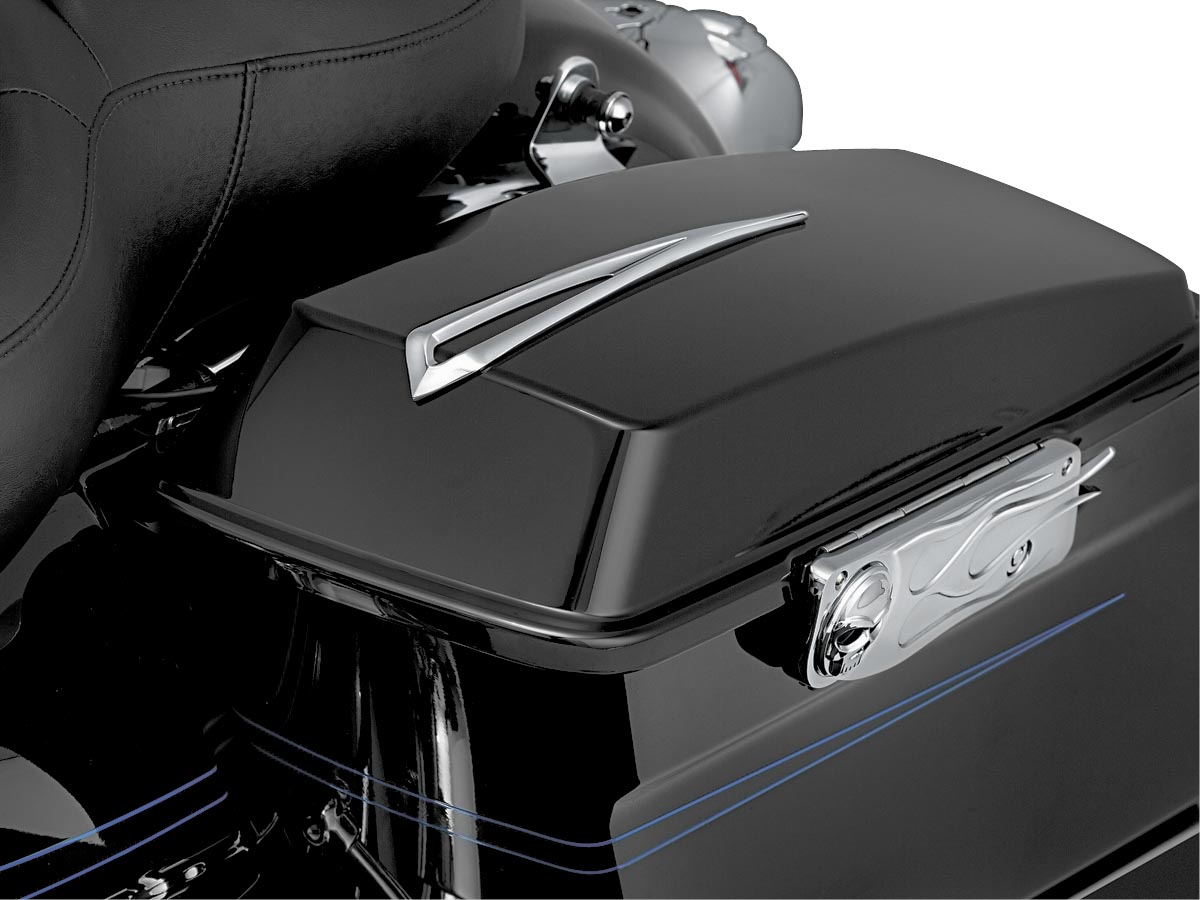 Slotted Saddlebag Lid Accents