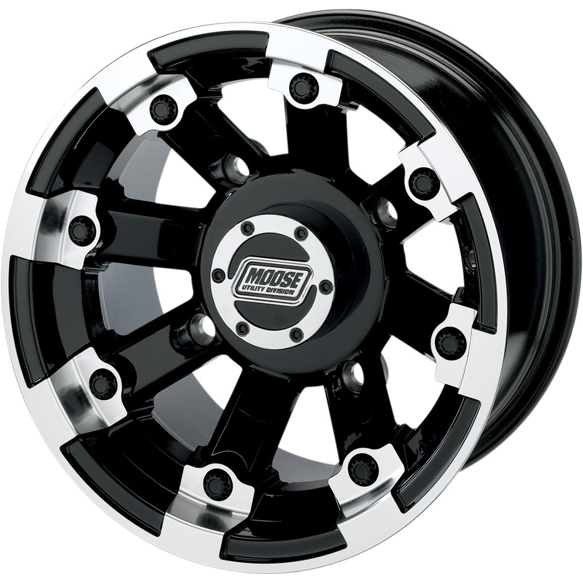 Machined 393X Wheel - 12x8 - 4+4 Offset - 4/110
