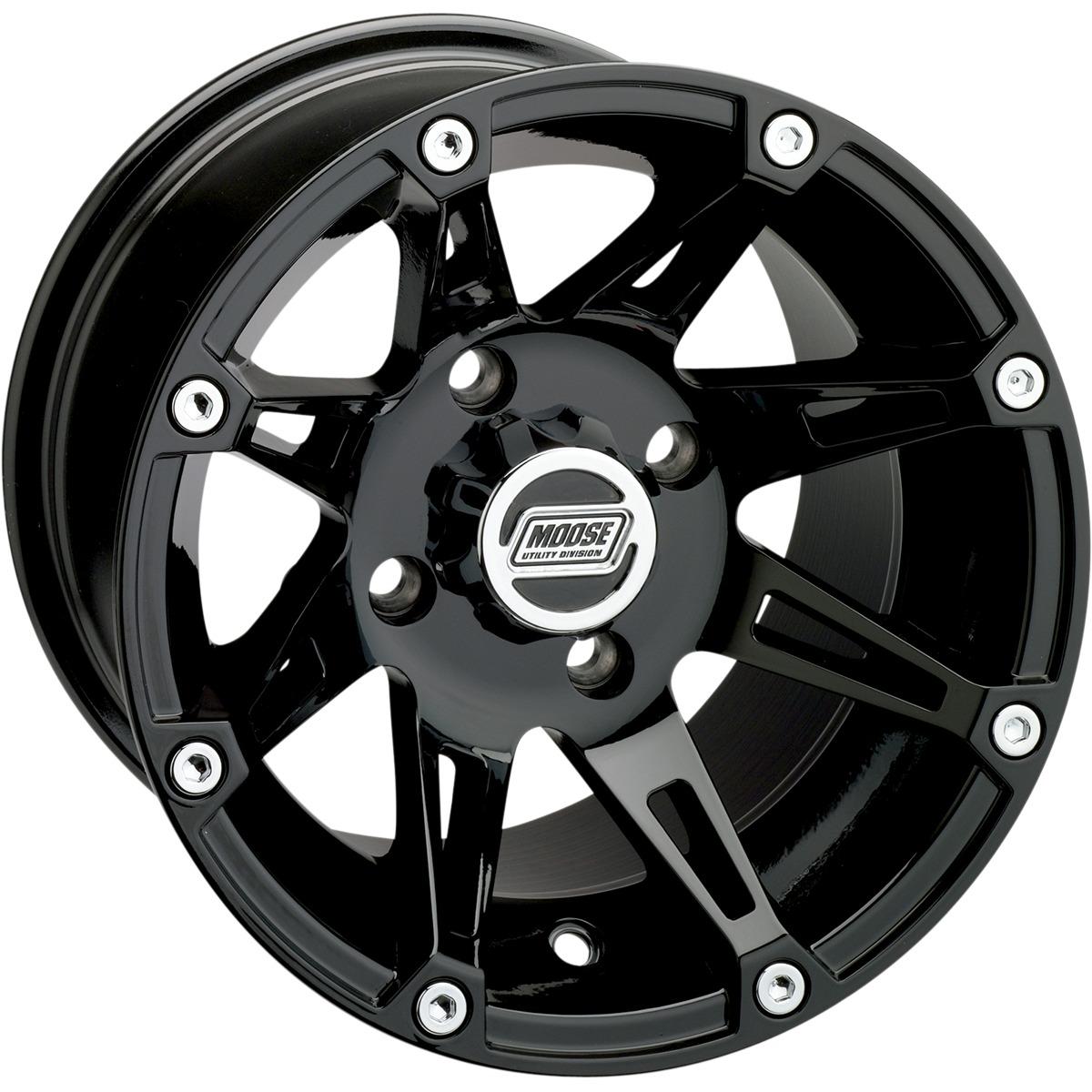 387X Wheel - 14x8 - 4+4 Offset - 4/156 - Black
