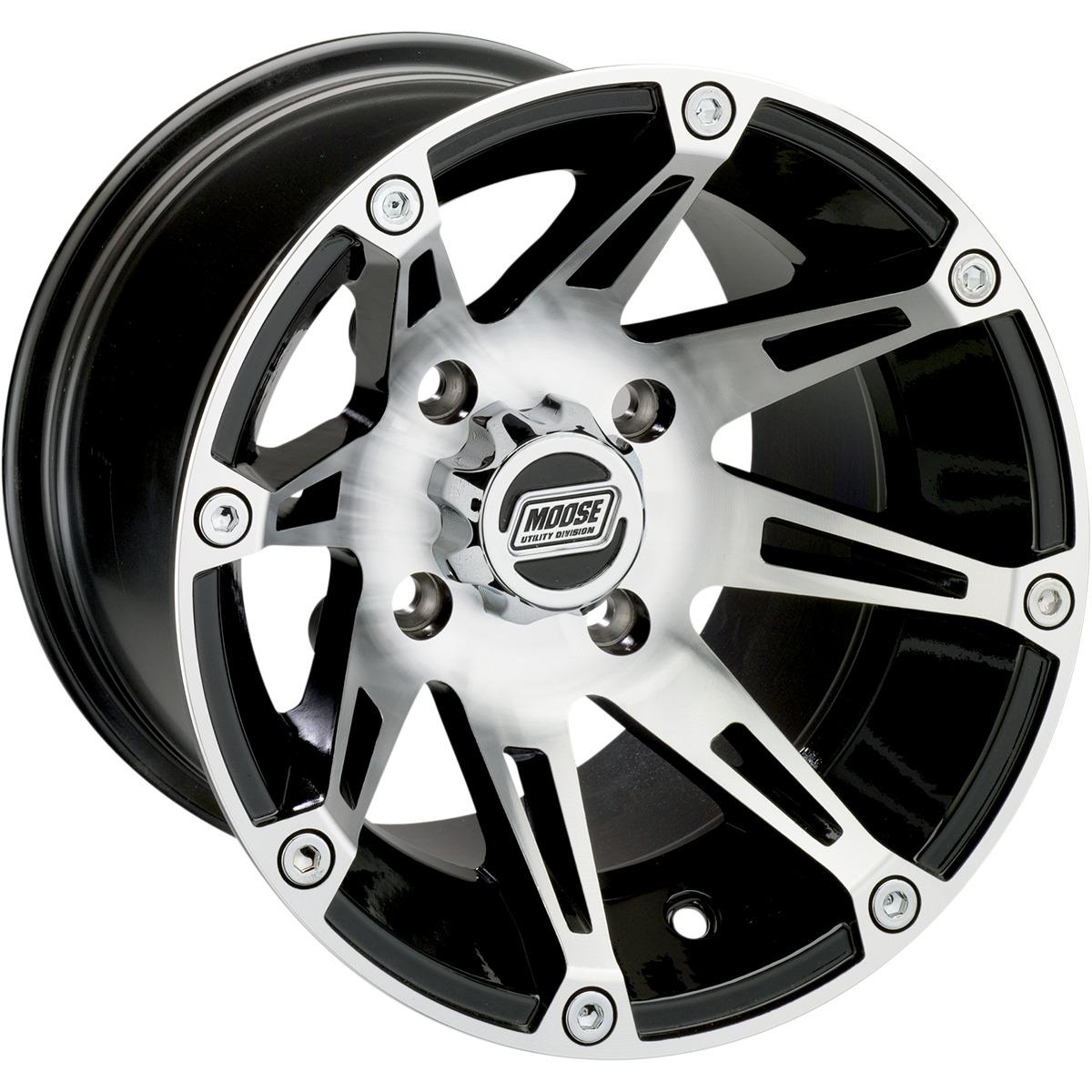 387X Wheel - 14x7 - 4+3 Offset - 4/156 - Machined/Black