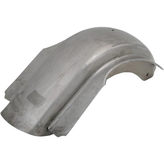 Bagger Werx Skirted Rear Fender - Non-Ribbed Fender without License Plate Cutout