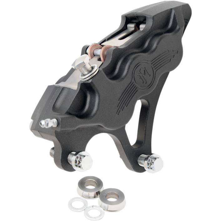 Six-Piston Differential-Bore Front/Left Brake Caliper Kit - Black Ops