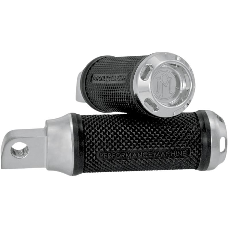 Apex Footpegs with Staight Male Mount - Chrome