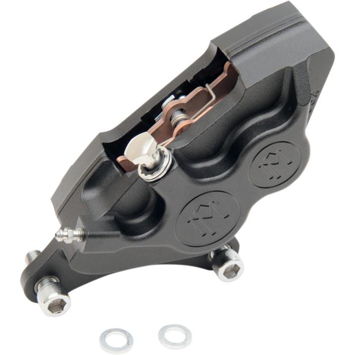 Four-Piston Differential-Bore Brake Caliper Kit - Black Ops