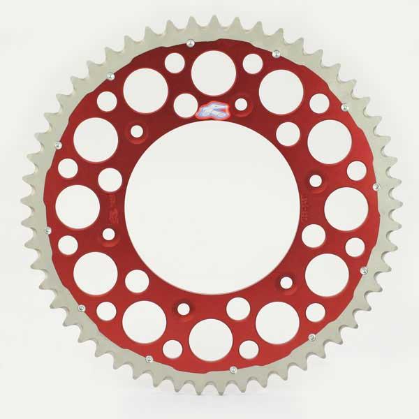 Twinring Heavy Duty Rear Sprocket - Red - 49T