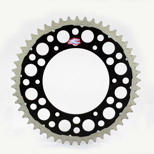 Twinring Heavy Duty Rear Sprocket - Black - 52T
