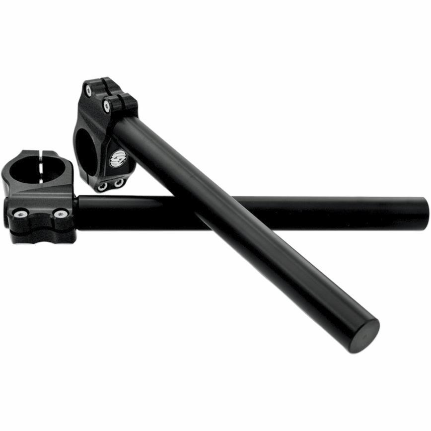 1in. Clip On Handlebars - 39mm Front Forks - Black Ops