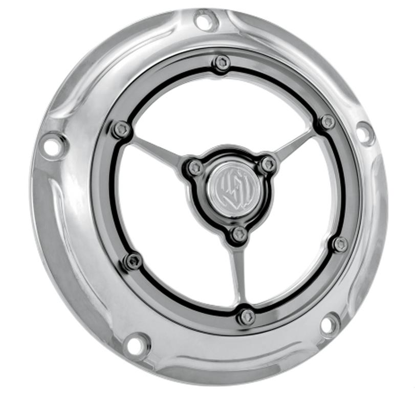Clarity Derby Cover - Chrome