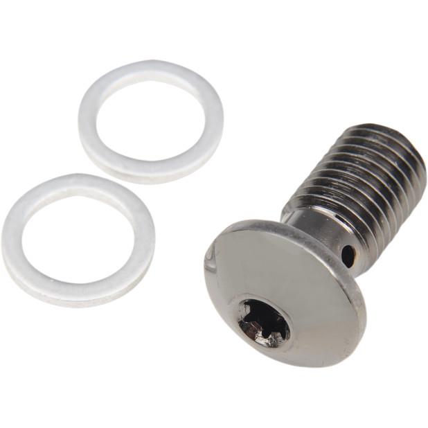 Renegade Universal Adapter Fitting - 12mm x 1.50 Torx Head Banjo Bolt with Washers