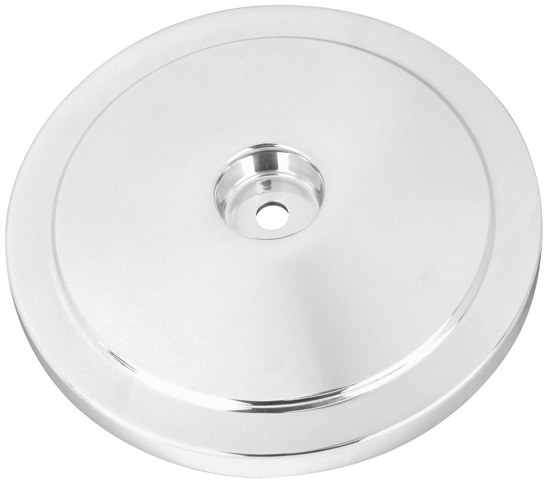 Stealth Air Cleaner Cover - Domed Bobber - Chrome