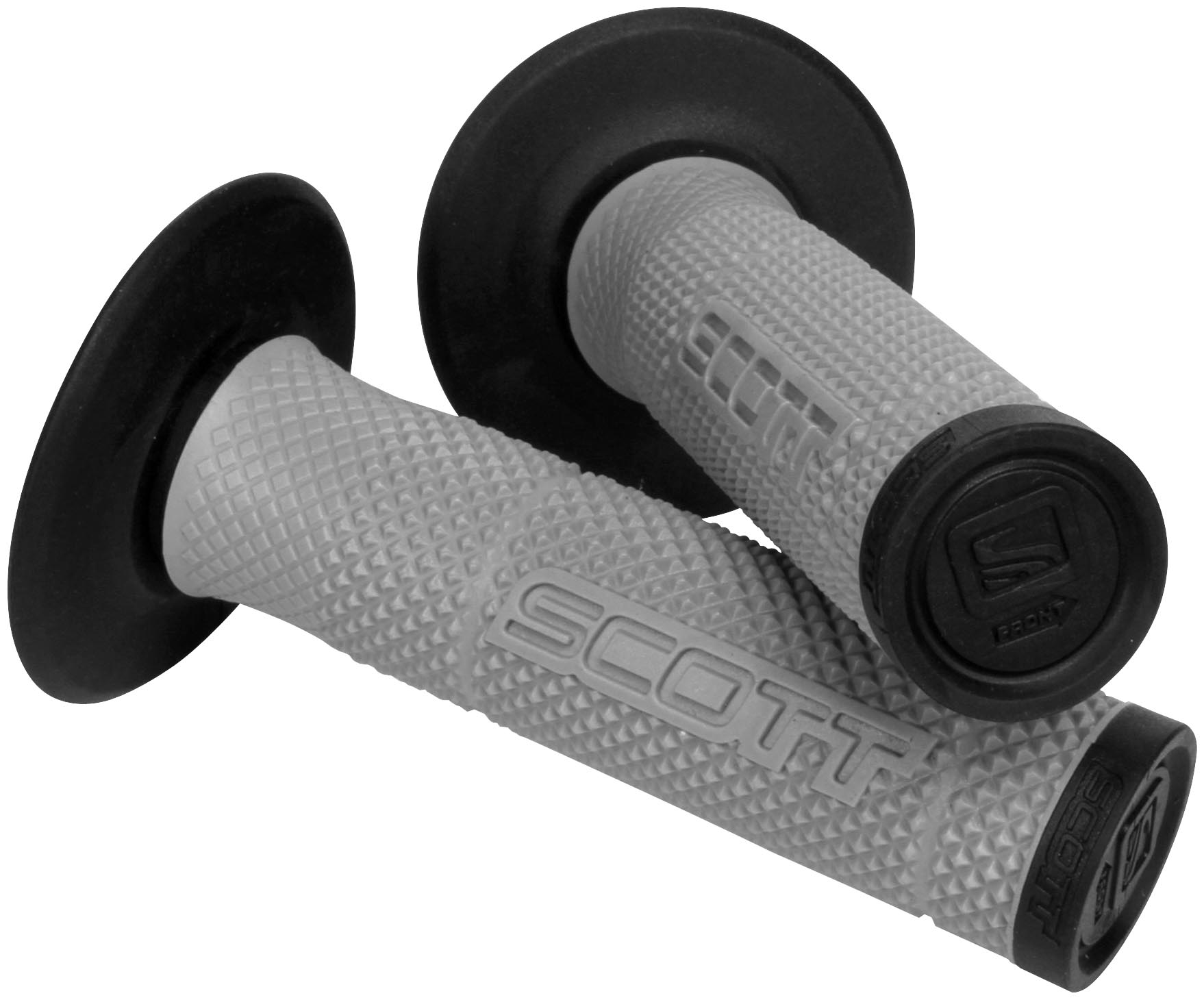 SX II MX Grips - Gray/Black