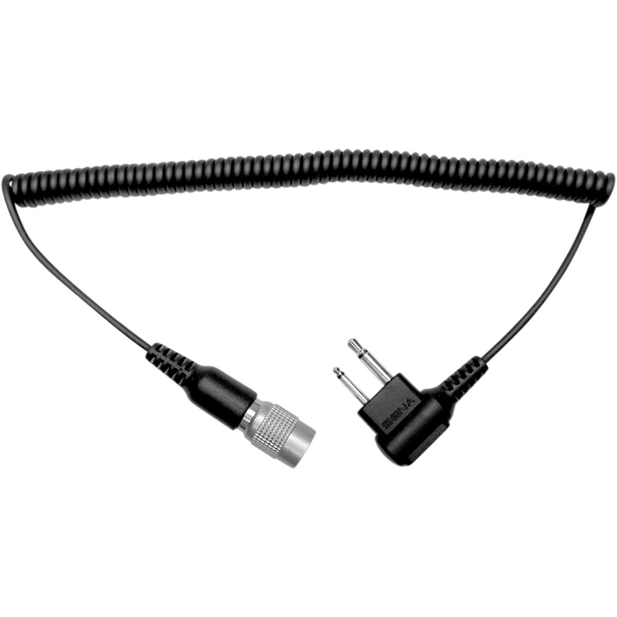 Motorola Twin-Pin Radio Cable for SR-10 Intercom and Two-Way Radio Adapter