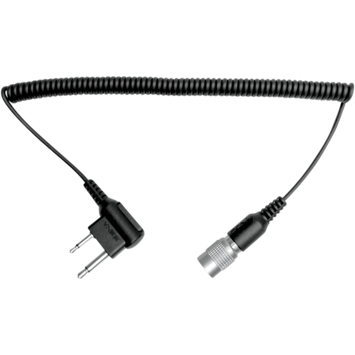Icom Twin-Pin Radio Cable for SR-10 Intercom and Two-Way Radio Adapter