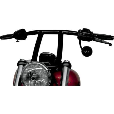 1-1/4in. Blackline Club Handlebar - 8.5in. - Gloss Black