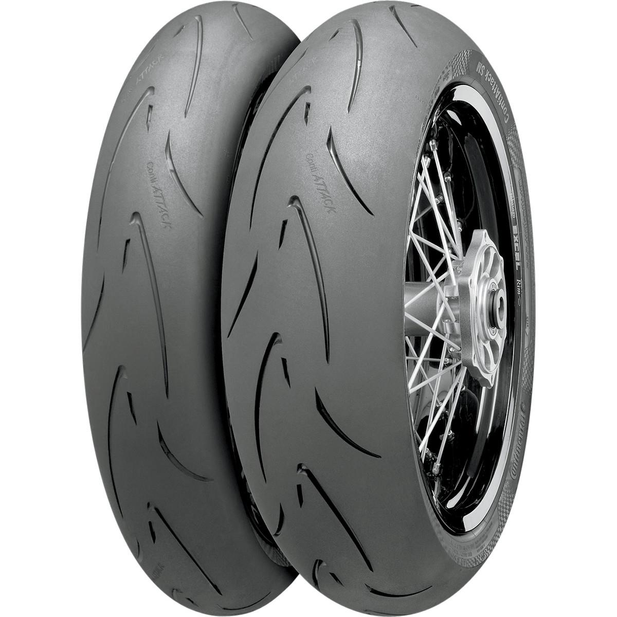 Conti Attack SM Rear Tire - 160/60R17