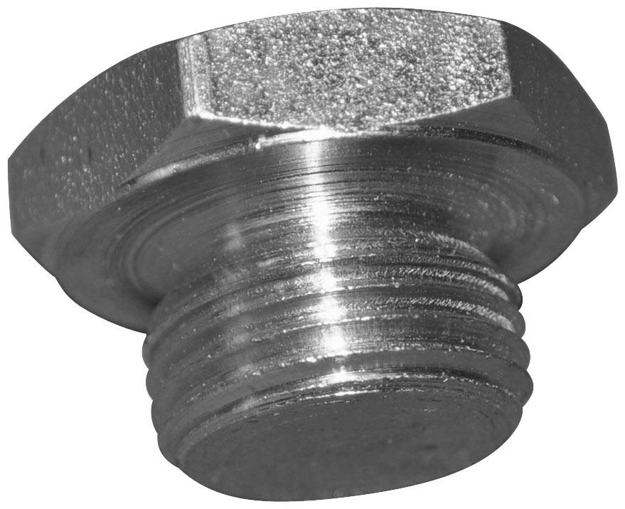 18mm Stainless Steel Plug for O2 Sensor Ports