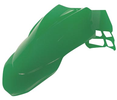 Supermoto Front Fender - Green