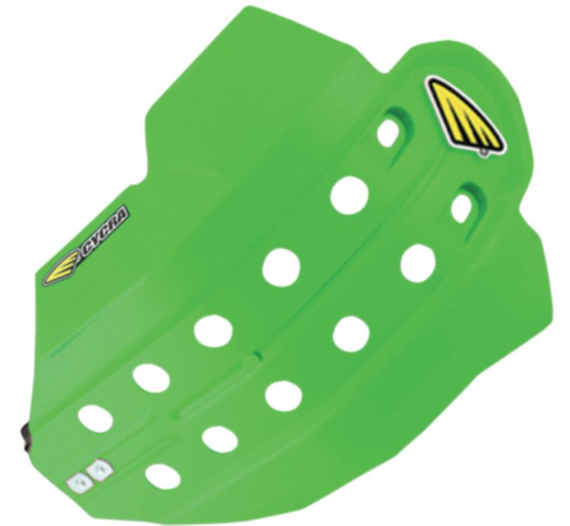 Full Coverage Skid Plate with Hard Mounts - Green