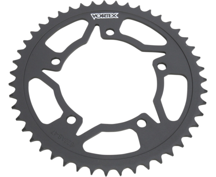 Steel Rear Sprocket - Black - 47T